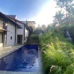 Villa waterfall private pool, villa murah di bandung, sewa villa (1)